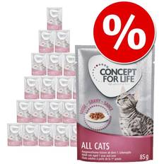Concept for Life Sterilised Cats Salmon Passande våtfoder: Sterilised Cats