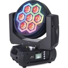 Iluminación y Equipamiento de Estudio AFX AFX Kaledo Moving Head 7 x 12watt