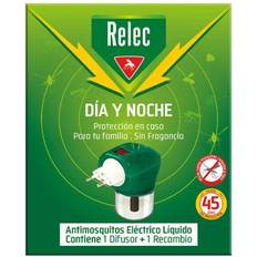 Control de plagas Relec Dispositivo Día Y Noche 1 Difusor + 1 Recambio