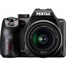 Secure Digital (SD) DSLR Cameras Pentax KF DSLR Camera with DA L 18-55mm f/3.5-5.6 AL WR Lens, Black