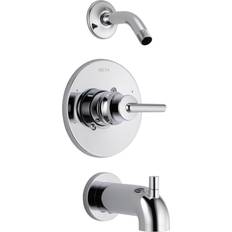 Tub & Shower Faucets Delta Trinsic (T14459-LHD) Chrome