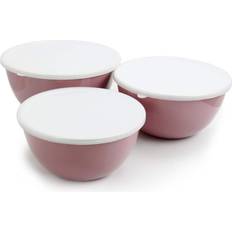 Bakeware Gibson Home 6pc Steel Plaza Cafe Nesting Mixing Bowl