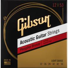 Guitar strings Gibson Phosphor Bronze Acoustic Guitar Strings Light