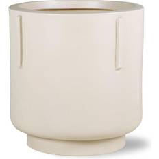 Krukker 42cm HKliving Gulvkrukke 42 x 43 cm Hvid Krukke