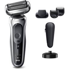 Silver Combined Shavers & Trimmers Electric Razor 7 7027cs 360 Flex