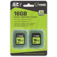 Memory Cards & USB Flash Drives HME 2-Pack 16 GB SD Card