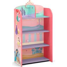 Gold Bookcases Delta Children Disney Princess Wooden Playhouse 4-Shelf Bookcase Greenguard Gold Certified