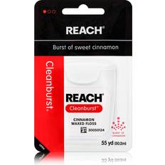 Reach Dentotape Waxed Dental Floss Effective Plaque Removal, Extra Wide Cleaning Surface