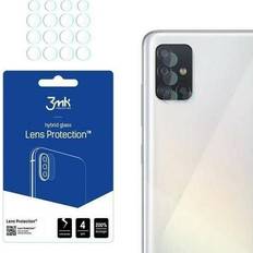 3mk Hybrid Glass Camera Lens Protector for Galaxy A52 - 4 Pcs