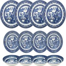 Dinner Sets Churchill Blue Willow Dinner Set 12pcs