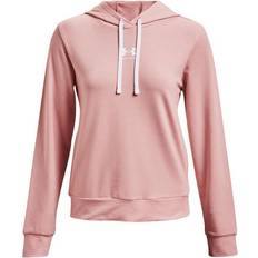 Under Armour Elastano/Lycra/Spandex Suéteres Under Armour Rival Terry Hoodie Women - Pink