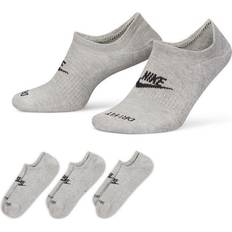 Nike Everyday Plus Cushioned Footie 3-Pack Socks - Black