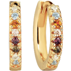 Sif Jakobs Ellera Medio Earrings - Gold/Multicolour