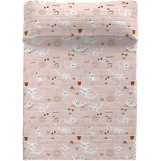 Pink Bedspreads Panzup Cats 4 Bedspread Pink (260x250cm)