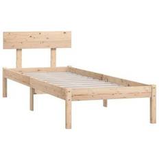 vidaXL Bed Frame Solid Pine 70cm 100x200cm