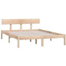 vidaXL Bed Frame Solid Pine 70cm Bettrahmen