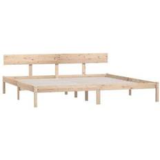 vidaXL Bed Frame Solid Pine 70cm 200x200cm