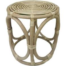 Rattan Coffee Tables Dkd Home Decor Tropical Coffee Table 43x43cm