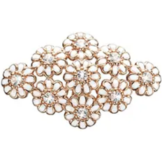 Christina Design Marguerites Field Charm- Gold/Transparent