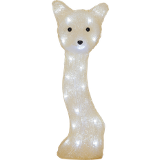 Räv led Star Trading Figurine Crystalo Fox Julbelysning