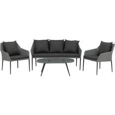 Grå Loungesæt Venture Design Spoga Loungesæt, 1 borde inkl. 2 stole & 1 sofaer