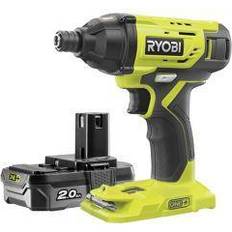 Ryobi Screwdrivers Ryobi One 18V 1 X 2.0Ah Li-Ion Brushed Cordless Impact Driver R18Id2-120S5