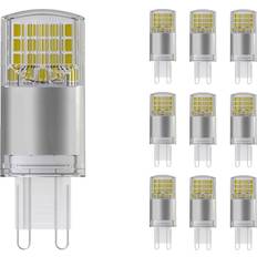 Capsule g9 Noxion Fordelspakke 10x Bolt LED Capsule G9 3.2W 350lm 827 ekstra varm hvid dæmpbar erstatter 30W