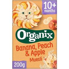 Organix Banana Peach & Apple Baby Muesli, 10 mths+