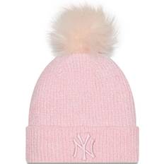 Femme - Rose Bonnets New Era MLB Yankees Chenille Bobble Beanie