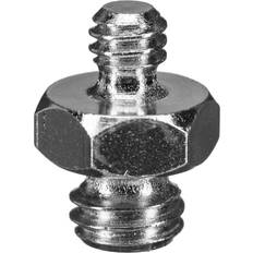 Manfrotto 147 Short Adaptr Spigot, 3/8 inch 1/4 inch