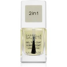 Gel lak Gabriella Salvete 2in1 Top and Base Coat Gelovy vrchni lak na nehty 8ml