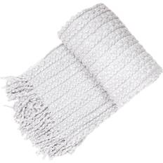Malini Twist Blankets Grey
