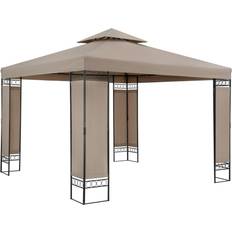 Metal Pabellones y Accesorios Garden Gazebo Pavilion Marquee Lorca 3x3m