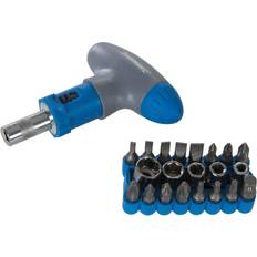 Silverline 22 Piece T-handle Ratchet Screwdriver Set Bit Screwdriver