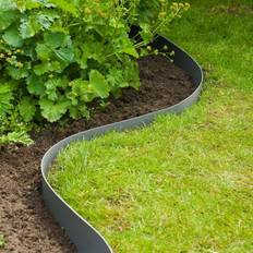 Nature Garden Border Edging 15cmx40m 3mm Grey