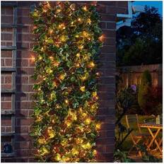 Solar Light Trellis Leaves Artificial Leaf Trellis