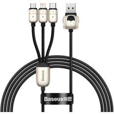 Baseus USB Cable Year of the Tiger 3in1 USB Cable, to Micro USB/USB-C/Lightning, 3.5A, 1.2m