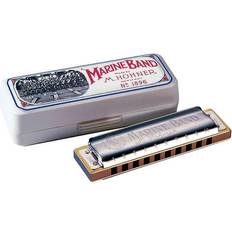 Musikinstrument Hohner Marine Band 1896/20 G Diatonic harmonica
