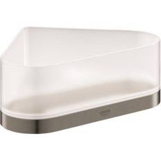 Grohe Estante De Ducha De Esquina Selection Con Soporte De Grafito Duro Cepillado