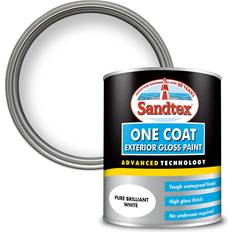 One coat gloss Sandtex One Coat Exterior Gloss Paint Pure White