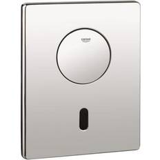 Röd Spolknappar Grohe Tectron Skate Kontrollpanel 116 x 144 mm