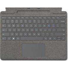 Microsoft surface keyboard Microsoft Surface Pro Signature Keyboard Platino 8xb-00072