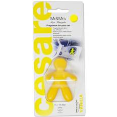 Mr&Mrs Fragrance Cesare Scent for Car, Yellow, Vanilla
