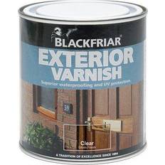 Black gloss paint Blackfriar BF0090001E1 Exterior Varnish UV66 Clear Gloss Wood Protection Black