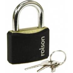 Rolson Padlock, 40mm, Black