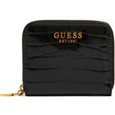 Guess Laurel Croc Print Mini Wallet