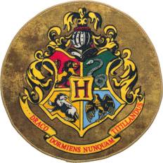 Gröna Dörrmattor Quantum Mechanix Harry Potter - Hogwarts Crest Gul, Grön
