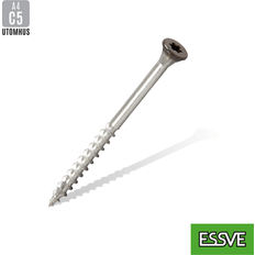 Essve 537345 Fasadskruv 4,4x45 mm, rostfri/syrafast A4, band. 250st