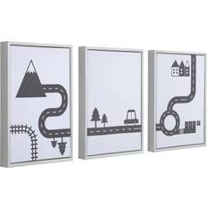 Nisi, Vægkunst ramme, moderne, nordisk H: