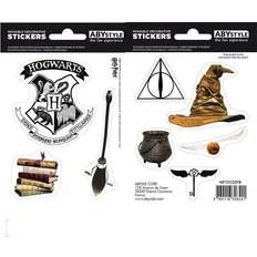 ABYstyle Stickers Harry Potter Objets Magiques Vinyle transparent Noir